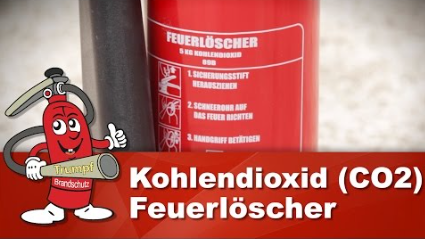 CO2 Löscher, Feuerlöscher, Kohlendioxidfeuerlöscher, Kohlendioxidlöscher - Vorteile & Anleitung